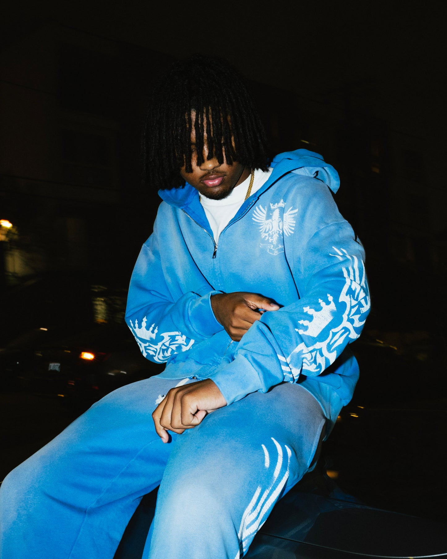 "LEGACY" ZIP-UP (BLUE)