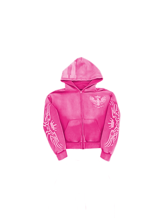 "LEGACY" ZIP-UP (PINK) (Copy)